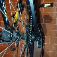 Bicicletta trasformata elettrica