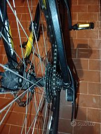 Bicicletta trasformata elettrica