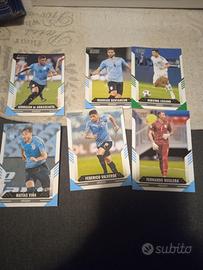 Lotto 6 card score fifa panini 5 Uruguay Valverde 