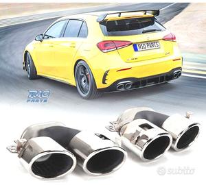 TERMINALI SCARICO MERCEDES CLASSE A W177 CLA W118 