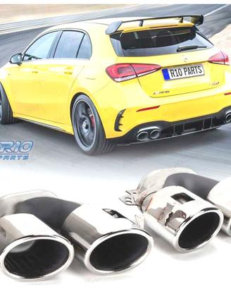 TERMINALI SCARICO MERCEDES CLASSE A W177 CLA W118 