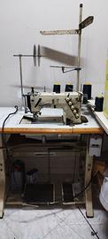 Macchina a braccio 3 aghi copertura