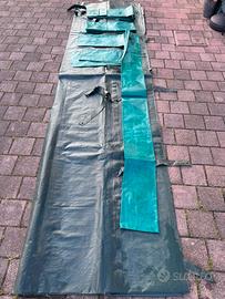 Telo piscina con salsicciotti