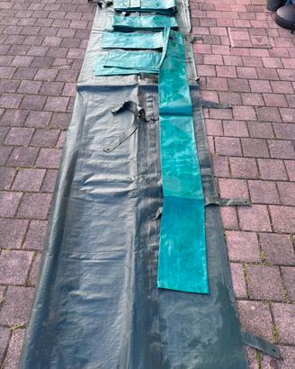 Telo piscina con salsicciotti