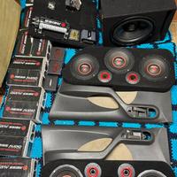 Impianto car audio panda