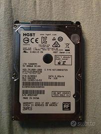 HGST hard disk HDD interno 1 TB 2.5"