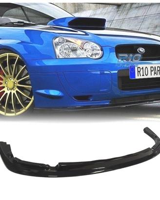SPOILER LIP SUBARU IMPREZA 04- GDB STI IN NERO LUC