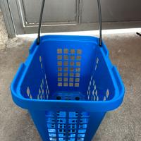 Cesti/ carrello spesa supermarket 80lt