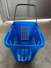 Cesti/ carrello spesa supermarket 80lt