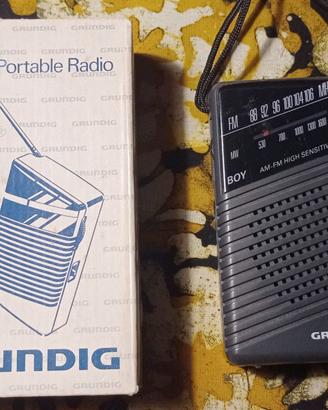 radiolina GRUNDIG PR portable radio BOY