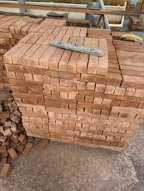 Listelli mattoni anticato sabbiati 25cmx6cm H5