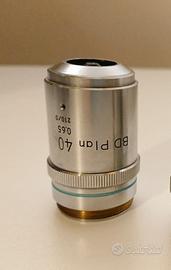 Obiettivo microscopio Nikon BD Plan 40x\0.65 M26