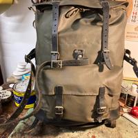 Zaino Esercito Svizzero in tela gommata anni ‘80