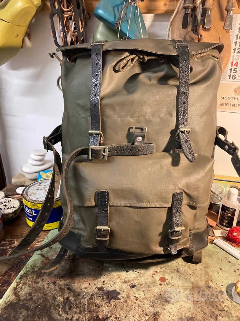 Backpack Zaino Militare Esercito Italiano Vintage 70 Litri Zaino