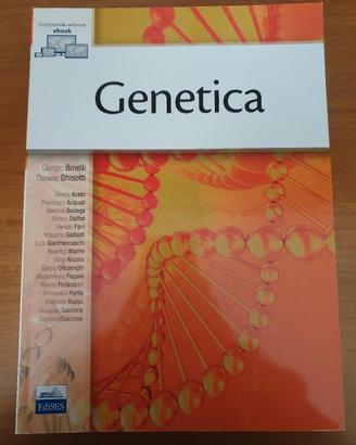 Libro Genetica di Binelli Ghisotti