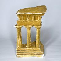 Agrigento souvenir in gesso vintage