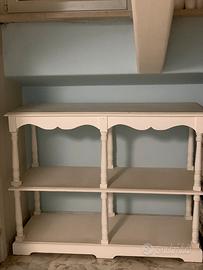 Mobile Console libreria.Stile provenzale-shabby