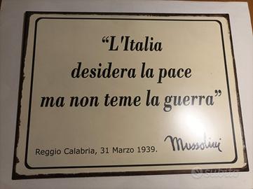 Targa Vintage Anni 70/80