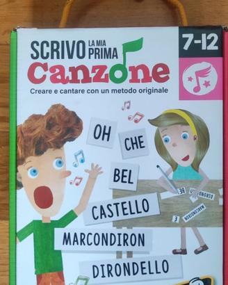 Gioco per bambini: Scrivo la mia prima canzone