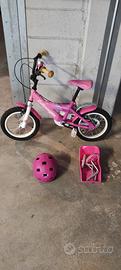 bici bimba con rotelle 