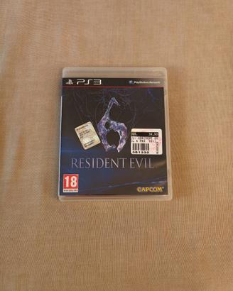 Resident Evil 6 Playstation 3