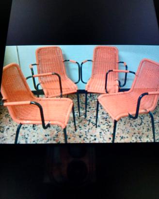 Sedie Arancio "STORICHE"