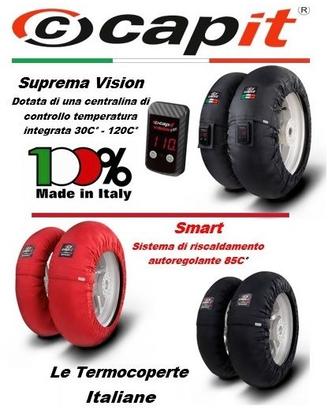 Termocoperte gomme moto Capit - tre modelli - Top