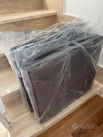 Kit 4 cuscini 50x55 grigio antracite NUOVI