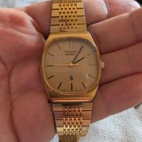 Orologio Citizen Quartz Vintage – Placcato Oro 