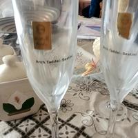 set 4 calici architetto Taddei sestina 1970