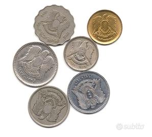 SIRIA - Lotto 6 monete circolate #W