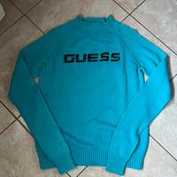 Maglione GuessJeans azzurro – Taglia M 100% cotton