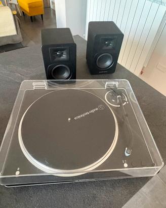 Giradischi Audio Technica + Casse