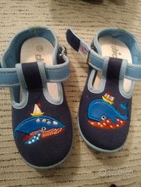 scarpe / pantofole stoffa Chicco n 28