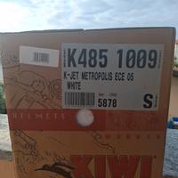 casco kiwi bianco