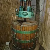 Antico Torchio grande per arredo o vendemmia