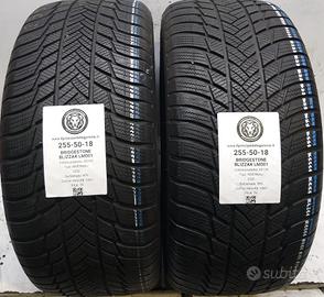 2 GOMME 255 50 18 BRIDGESTONE A63109