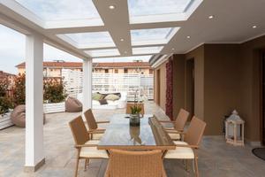 Sacra famiglia: attico con terrazza di 100 mq