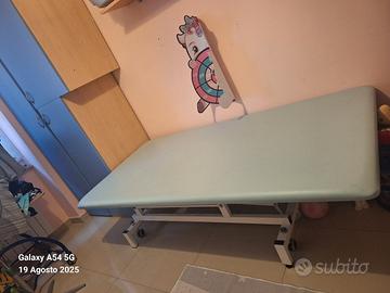 letto fisioterapista 