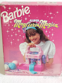 Barbie Super Maglieria Magica Mattel gioco vintage