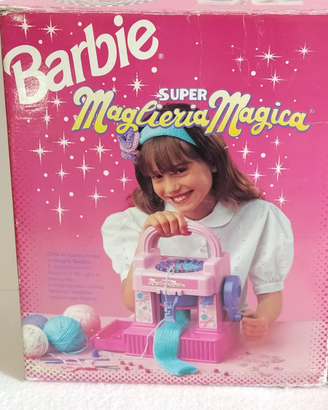 Super Maglieria Magica bambola Barbie Mattel gioco