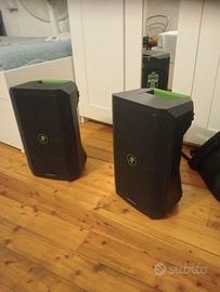 Coppia casse attive a Batteria Thump go 200w