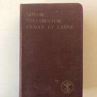 Libro antico Novum Testamentum 1938