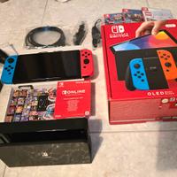 Console Nintendo Switch OLED + 3 Giochi