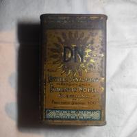 Scatola in latta anni'40-'50 polvere da sparo