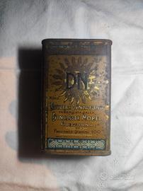 Scatola in latta anni'40-'50 polvere da sparo