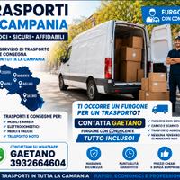 Padroncino Trasporti furgone con conducente
