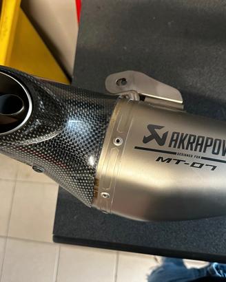 Scarico Completo Akrapovick MT-07 EURO 5