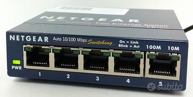 switch Netgear ProSafe FS105 5 porte