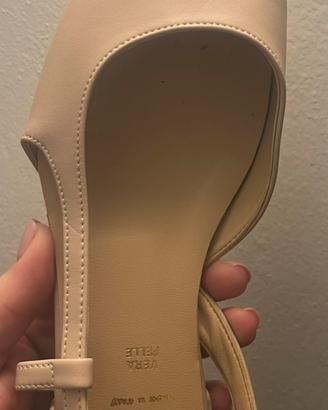Ballerina tipo chanel vera pelle